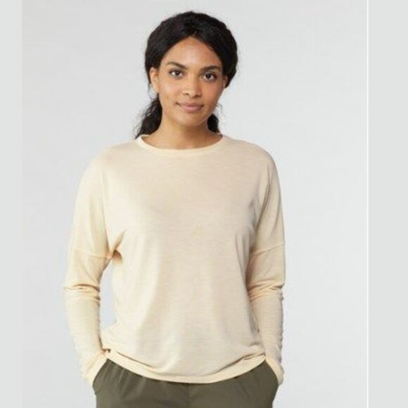 REI Co-op Cooperative New Route Long-Sleeve Bluesign Solid Base Layer Top Shirt - Picture 1 of 3